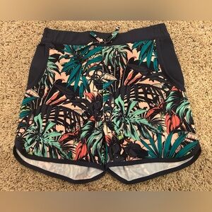Tropical Print Women's Shorts